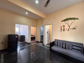 New 2BHK furnished flat Mysore 2km from Gokulam